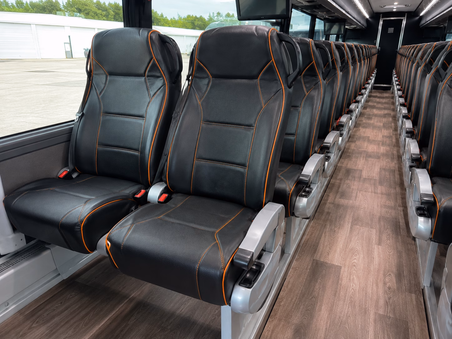 instead of five cars and a designated driver rent one bus for your whole group
