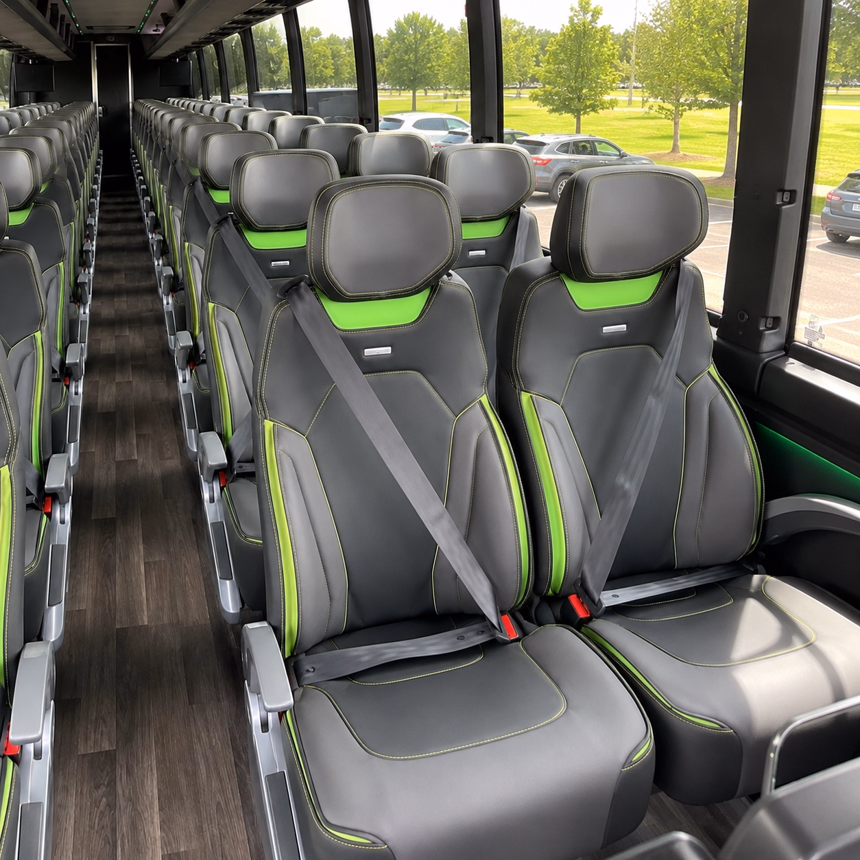 providence corporate event transportation onboard seating